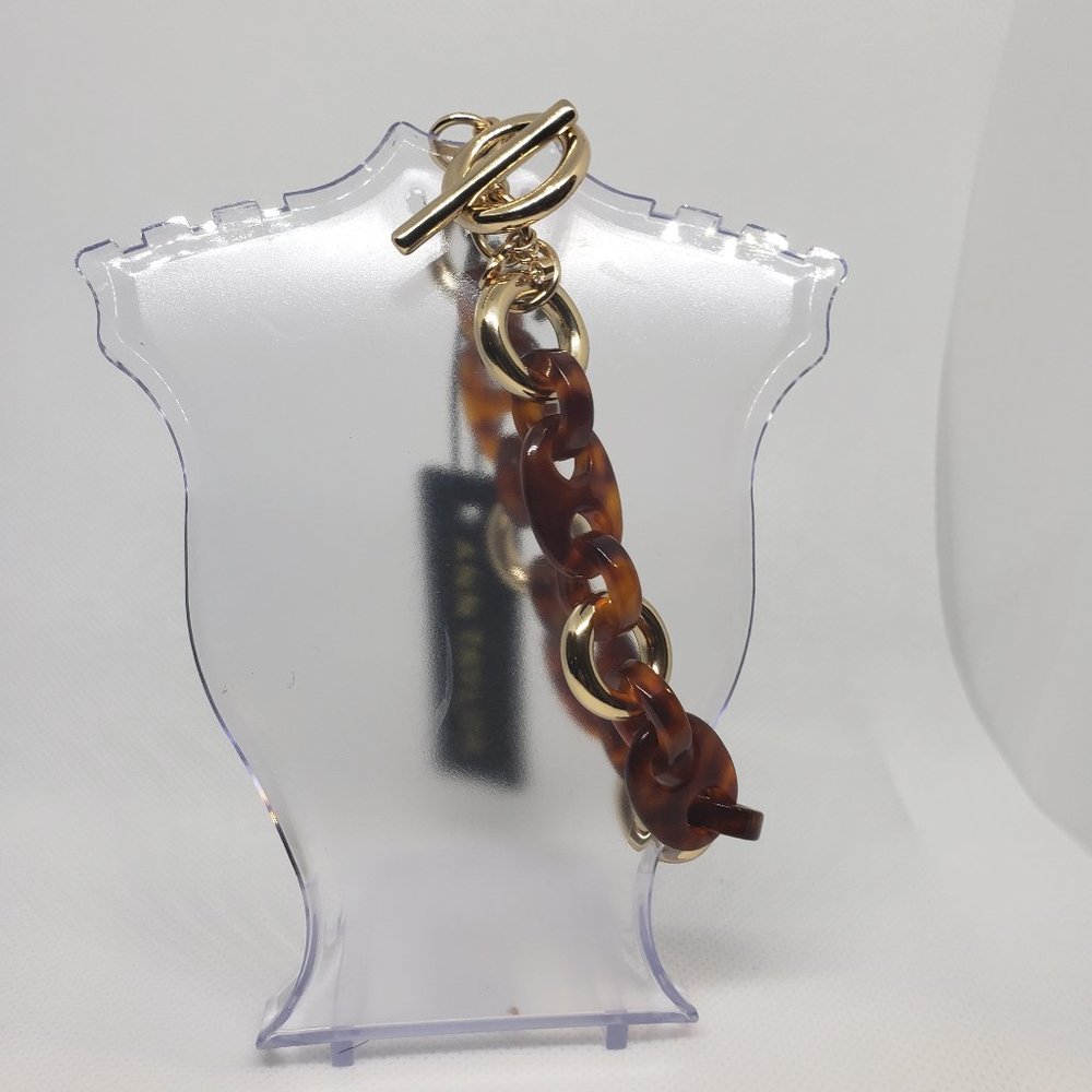 Ann Taylor Tortoise Gold Bracelet - Picture 3 of 3